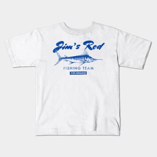 Jim’s Rod Fishing Team 2 Vintage Kids T-Shirt